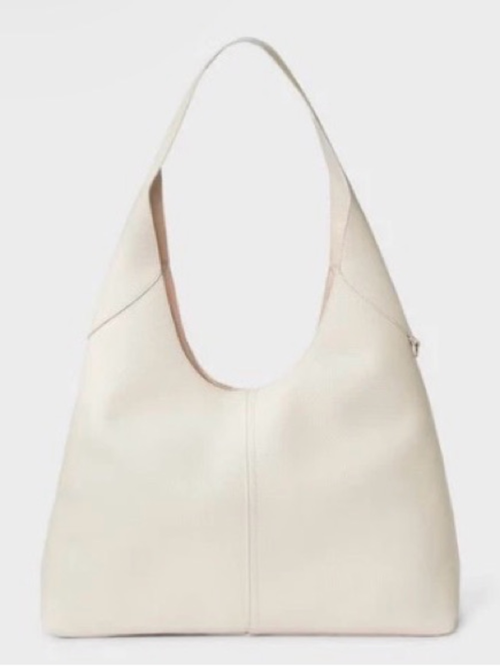 Oversized Slouchy Shoulder Hobo Bag - Universal Thread - Cream / Off